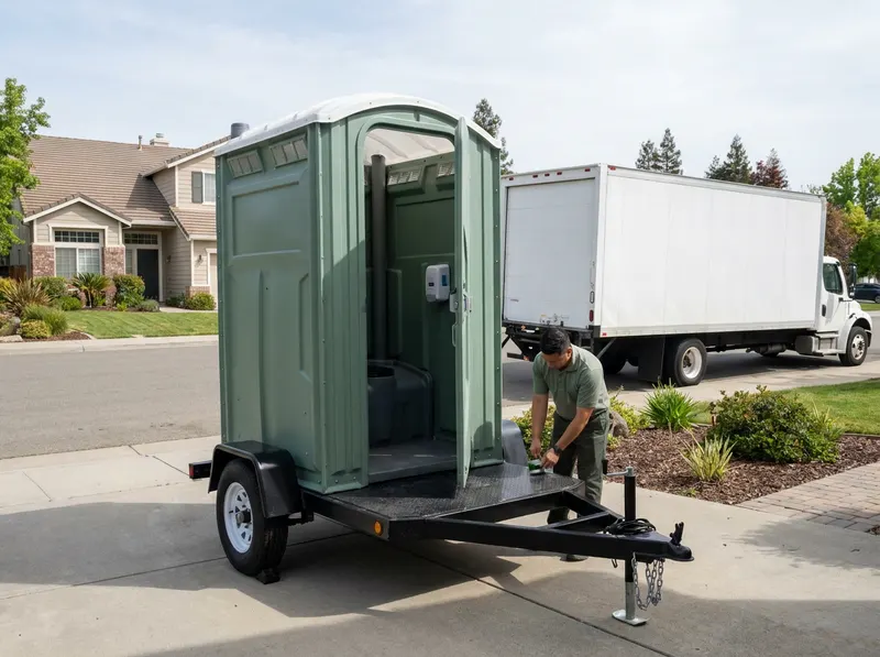 Restroom Trailer Rental in Pleasanton, CA