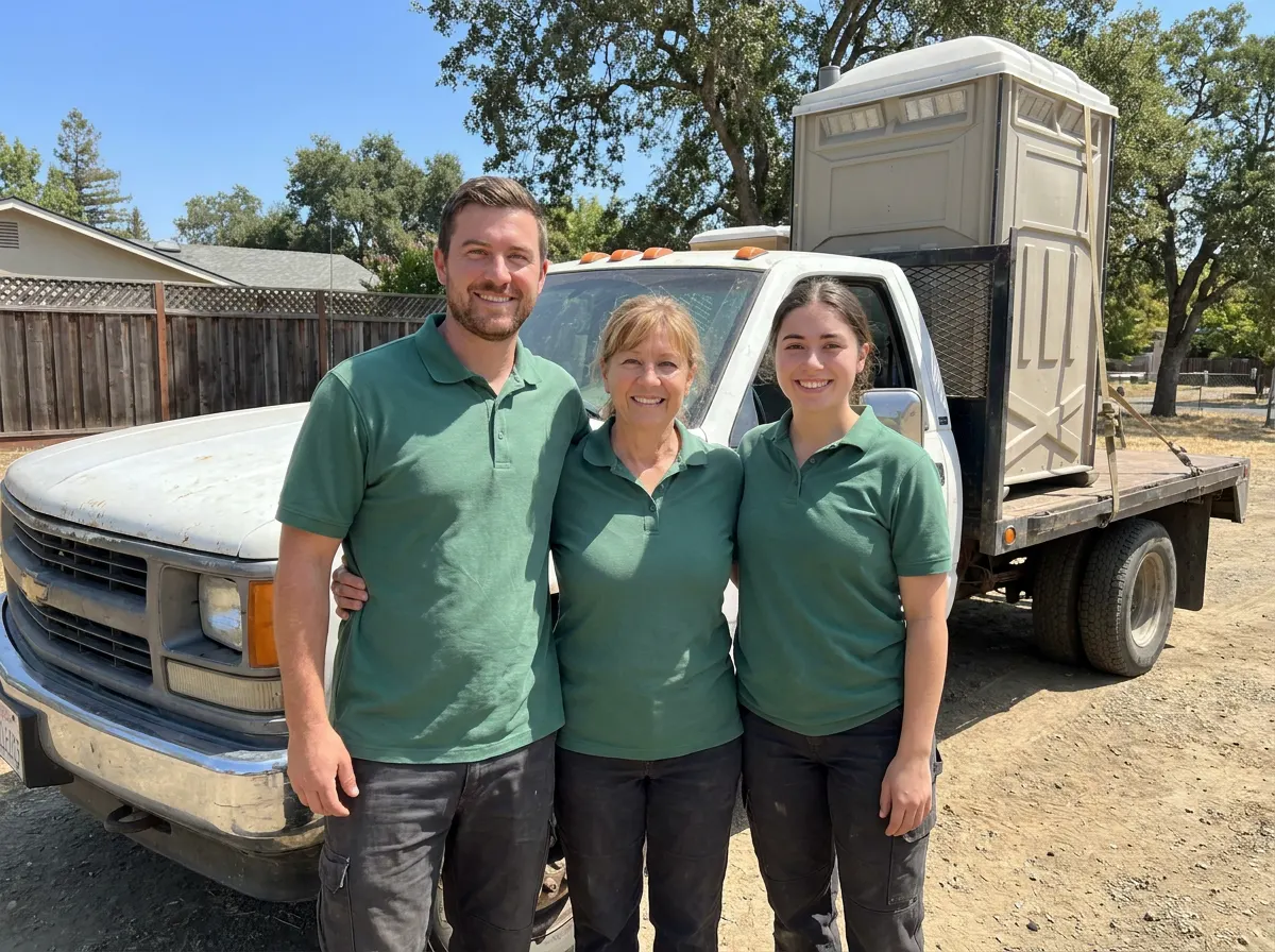 Porta Potty Rental Pleasanton CA porta potty rental team in Pleasanton, CA